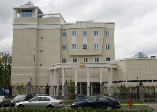 Molotov cocktails thrown at Russian Embassy in Minsk