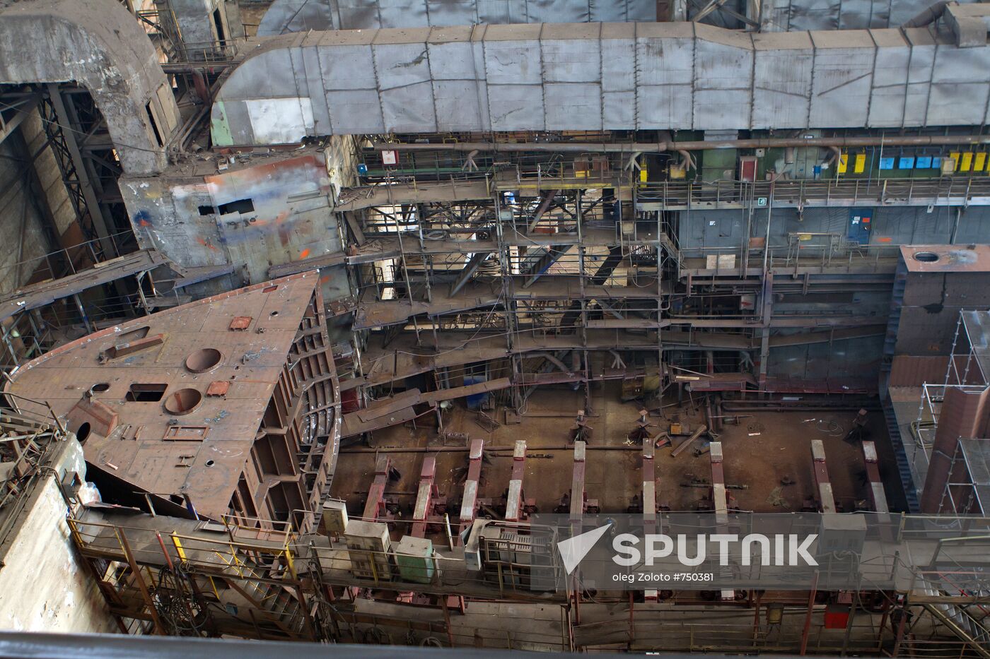 "Red Sormovo" factory in Nizhny Novgorod