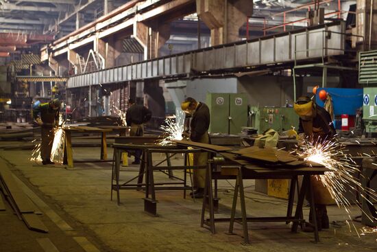 Shipbuilding yard Krasnoye Sormovo in Nizhni Novgorod