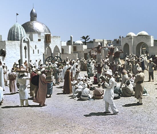 A still from the feature film "Alladin's Magic Lamp"
