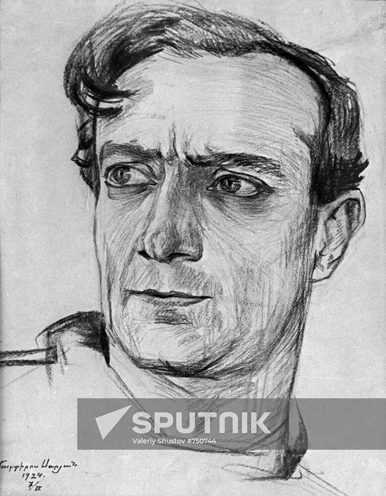 Reproduction of "Vagram Papazyan, People's artist of the USSR"