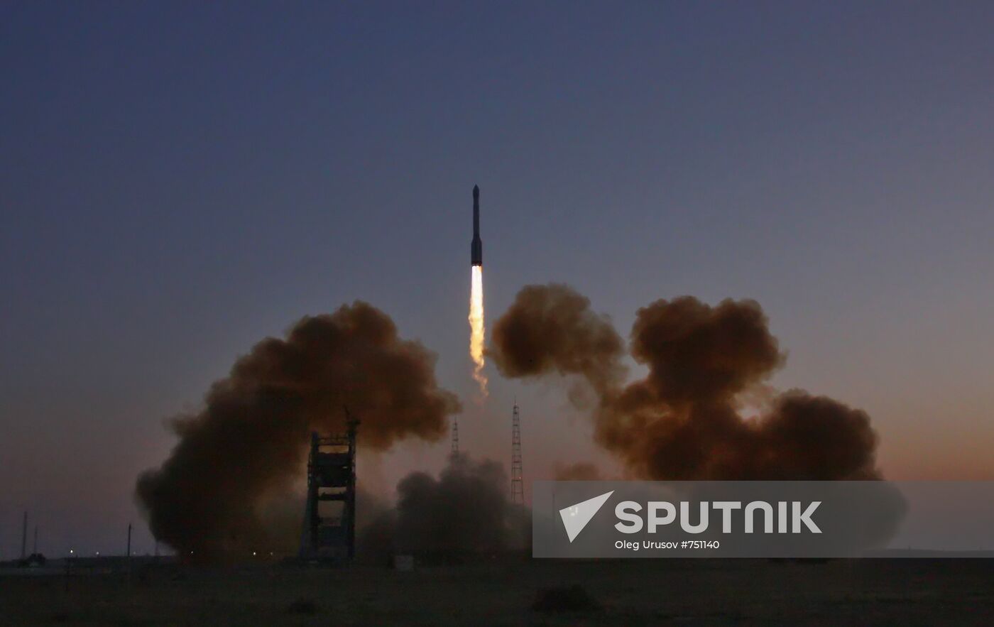 Proton-M carrier rocket put three GLONASS satellites into orbit