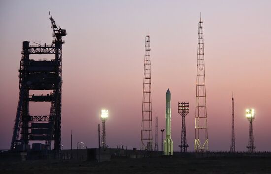 Proton-M carrier rocket put three GLONASS satellites into orbit