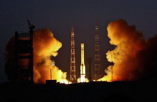 Proton-M carrier rocket put three GLONASS satellites into orbit
