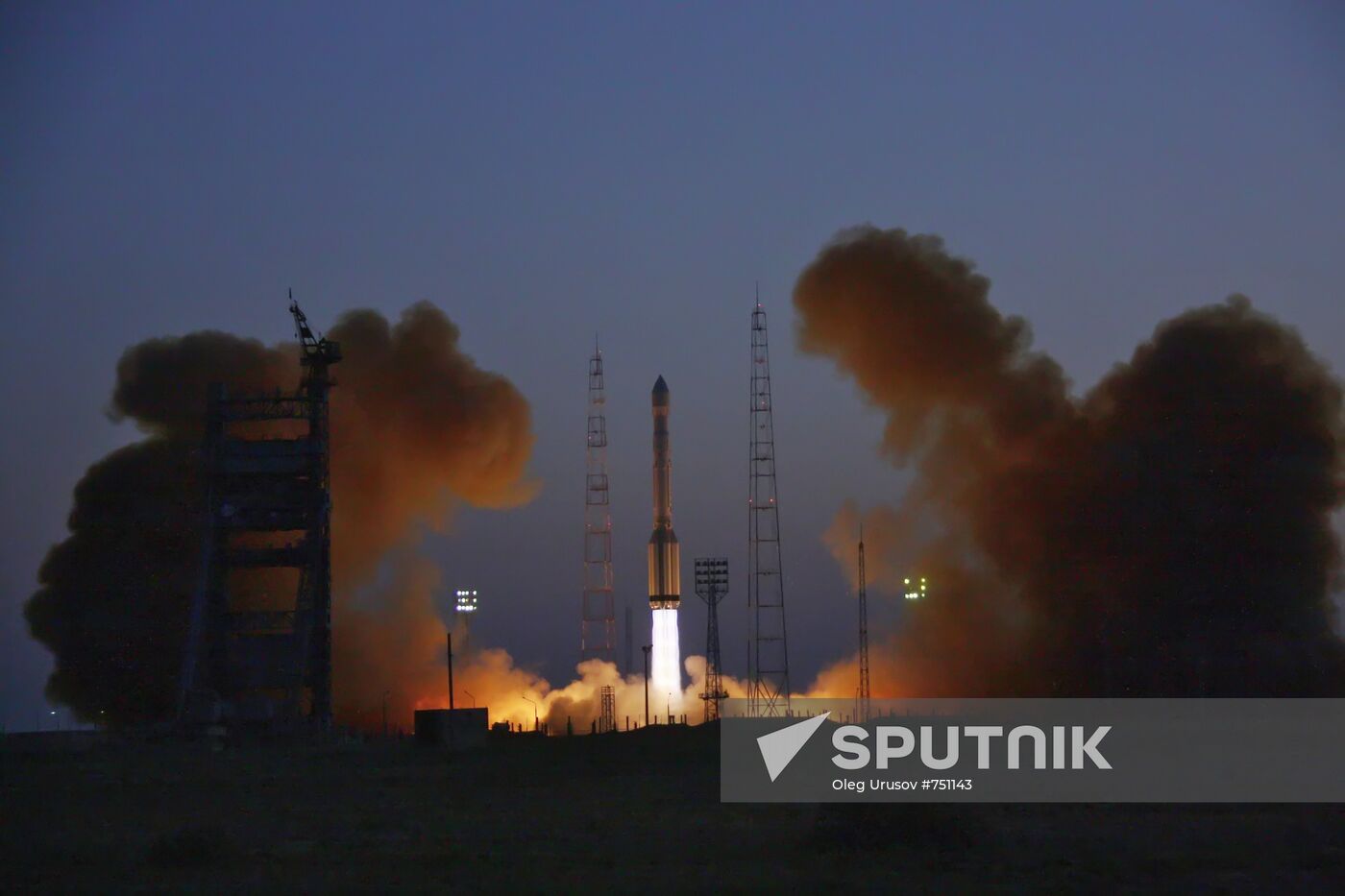 Proton-M carrier rocket put three GLONASS satellites into orbit