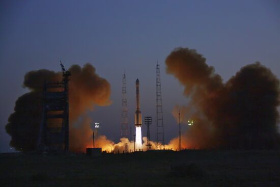 Proton-M carrier rocket put three GLONASS satellites into orbit