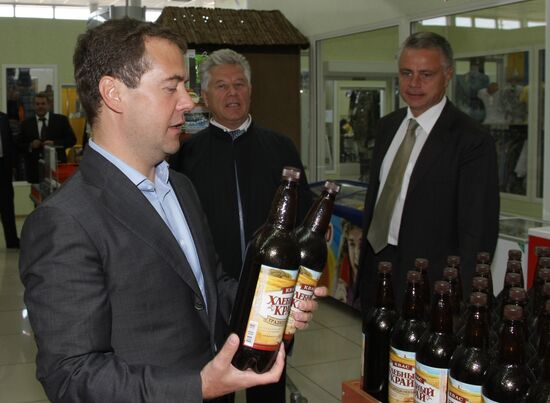 D. Medvedev on working trip to Volga Federal District. Day Two