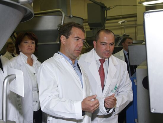 D. Medvedev on working trip to Volga Federal District. Day Two