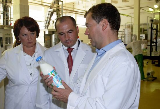 D. Medvedev on working trip to Volga Federal District. Day Two