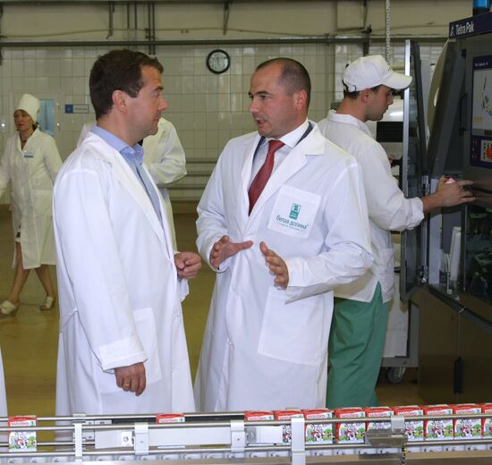 D. Medvedev on working trip to Volga Federal District. Day Two