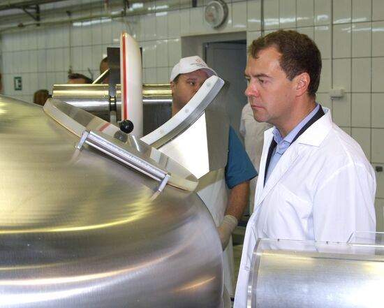 D. Medvedev on working trip to Volga Federal District. Day Two