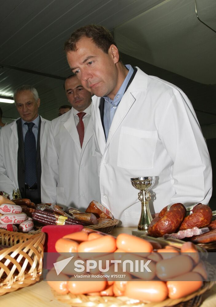 D. Medvedev on working trip to Volga Federal District. Day Two