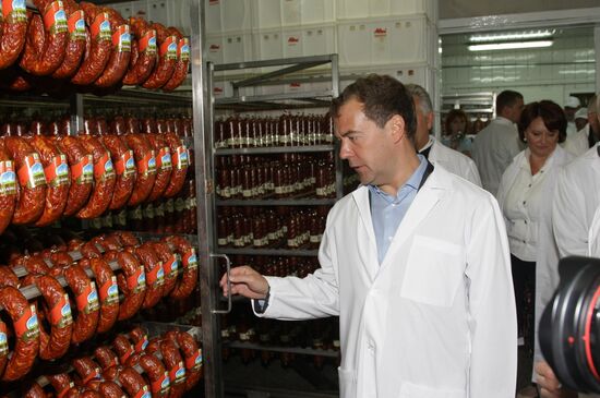 D. Medvedev on working trip to Volga Federal District. Day Two