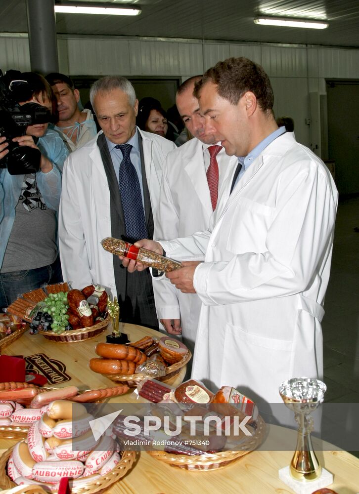 D. Medvedev on working trip to Volga Federal District. Day Two