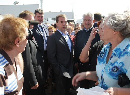 D. Medvedev on working trip to Volga Federal District. Day Two