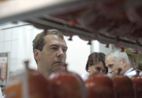 D. Medvedev on working trip to Volga Federal District. Day Two