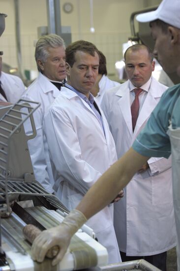 D. Medvedev on working trip to Volga Federal District. Day Two