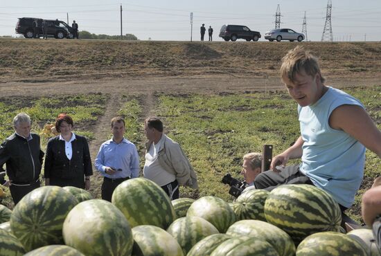 D. Medvedev on working trip to Volga Federal District. Day Two