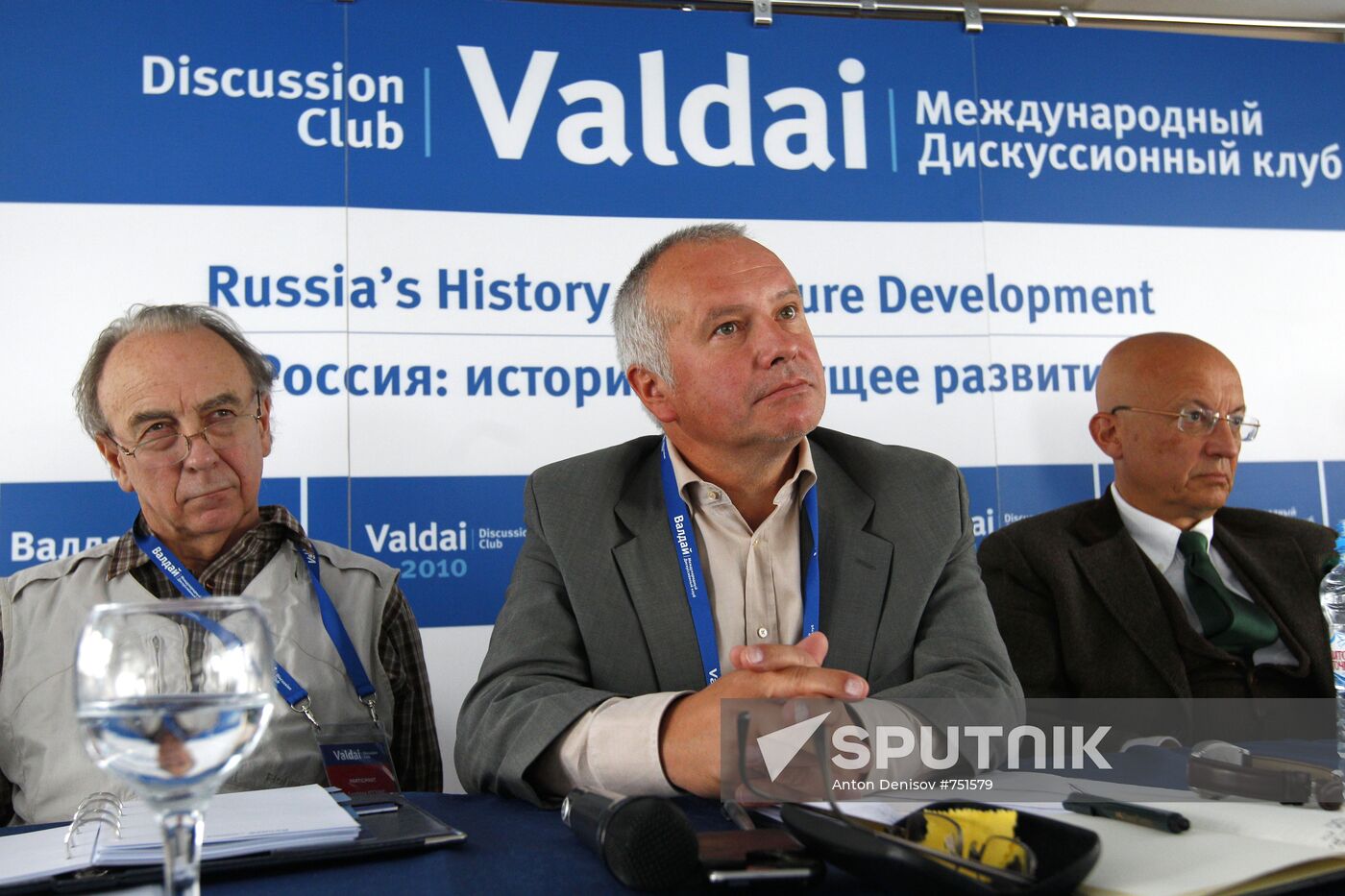 Geoffrey Hosking, Alexander Rahr and Sergei Karaganov