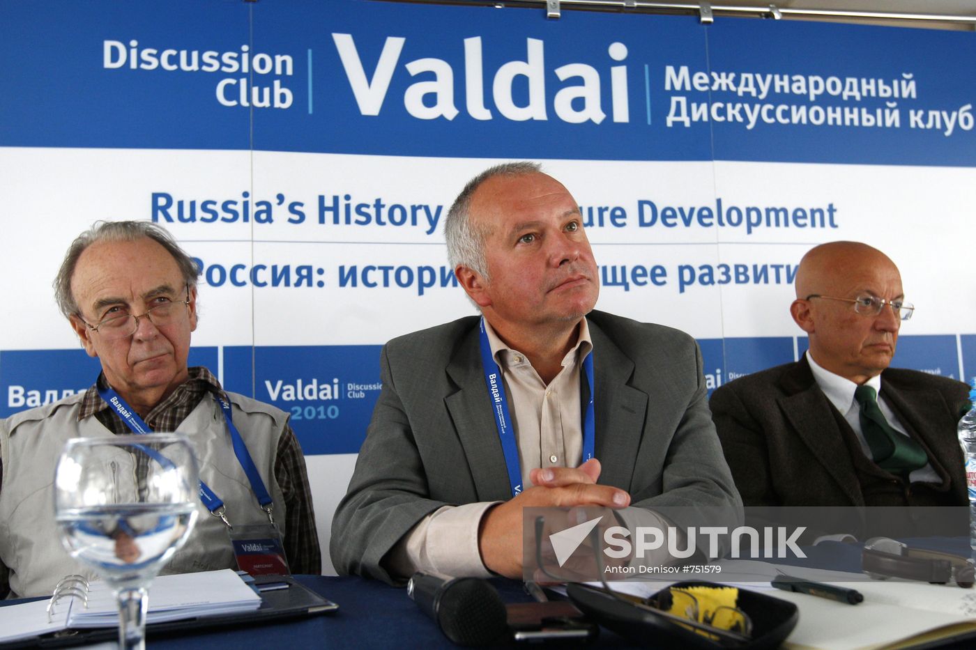 Geoffrey Hosking, Alexander Rahr and Sergei Karaganov