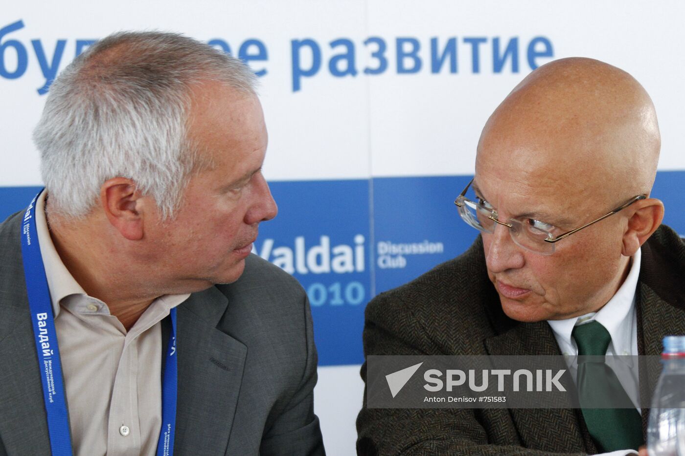 Alexander Rahr and Sergei Karaganov