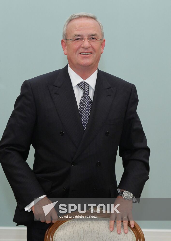 Volkswagen CEO Martin Winterkorn