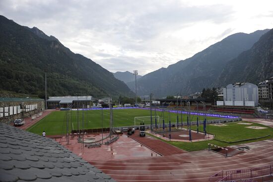 Communal stadium in Andorra
