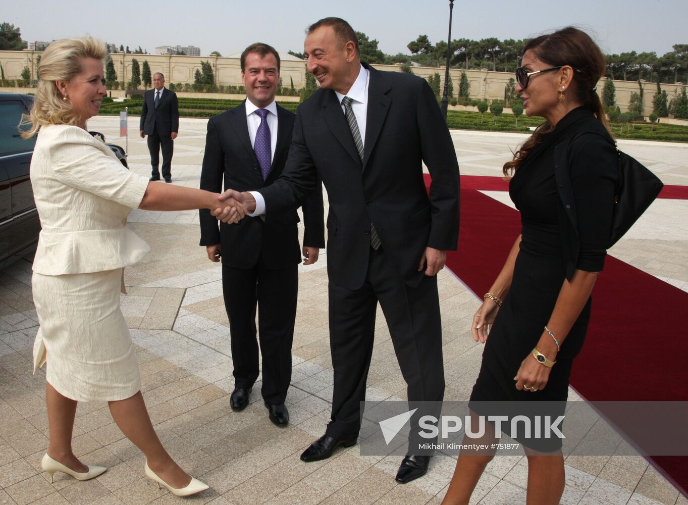 Dmitry Medvedev's official visit to Azerbaijan. Day Two