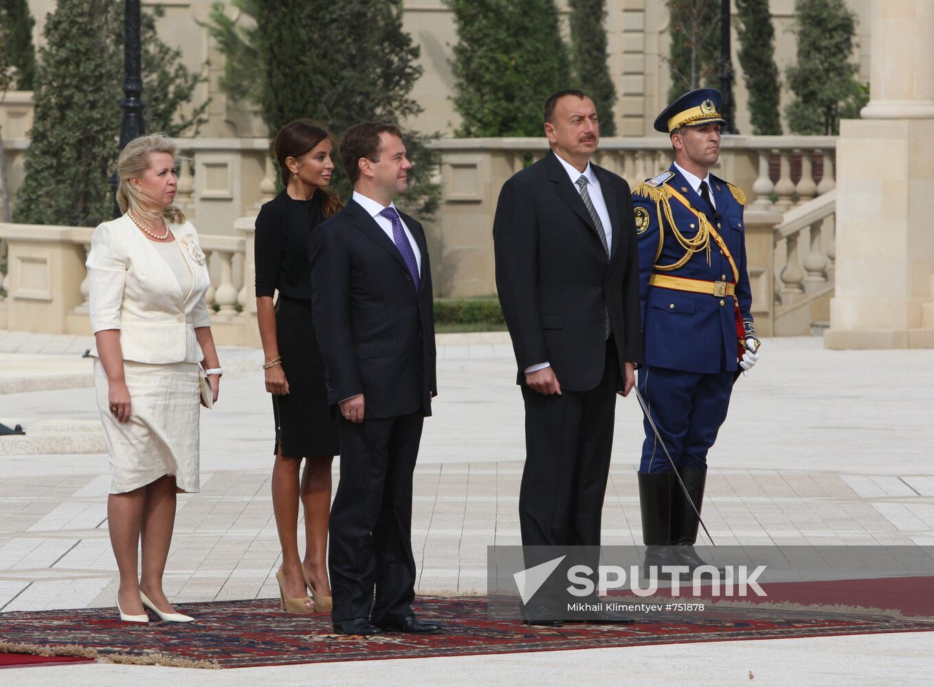 Dmitry Medvedev's official visit to Azerbaijan. Day Two