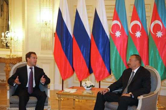Dmitry Medvedev's official visit to Azerbaijan. Day Two