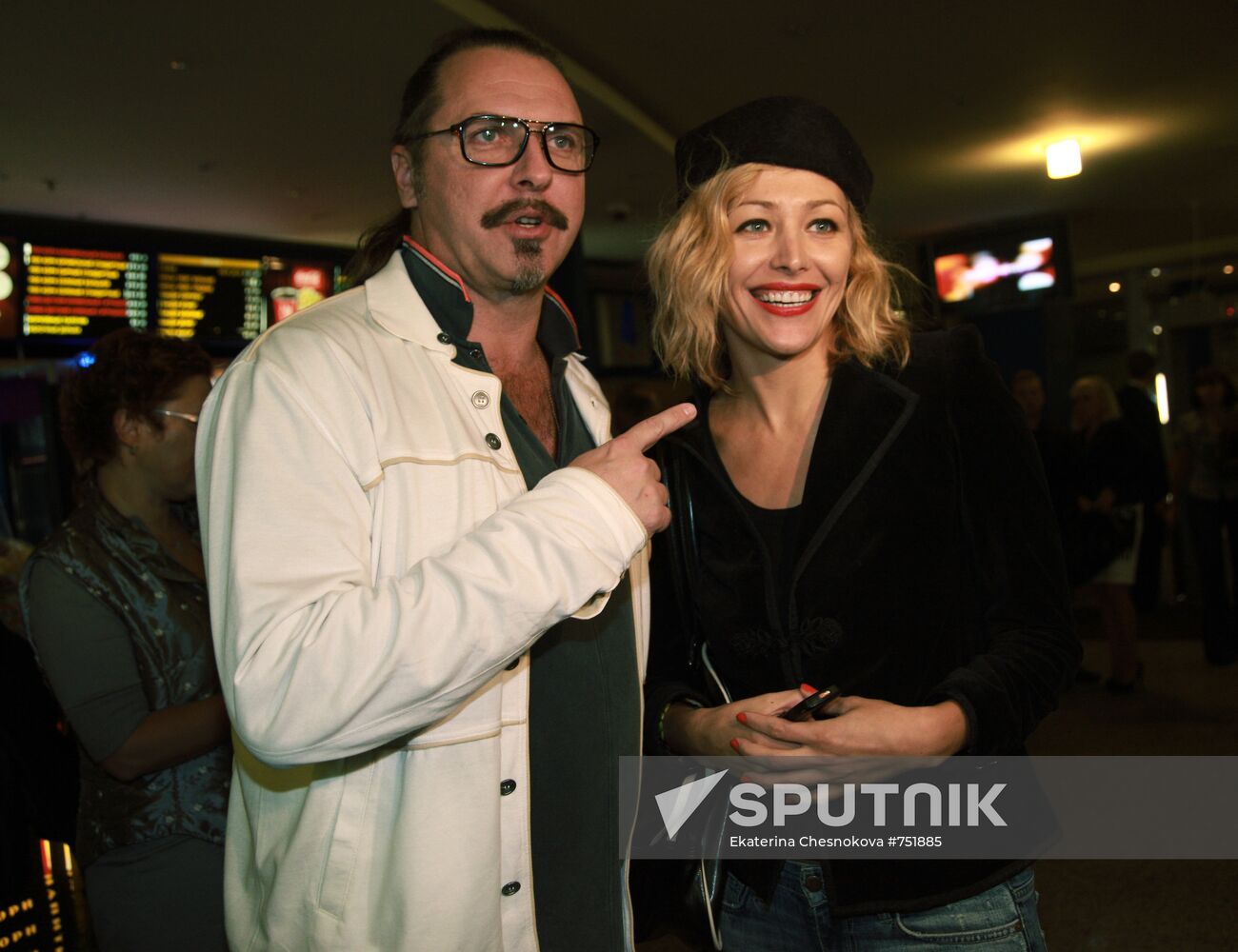 Yury Grymov and Katya Volkova