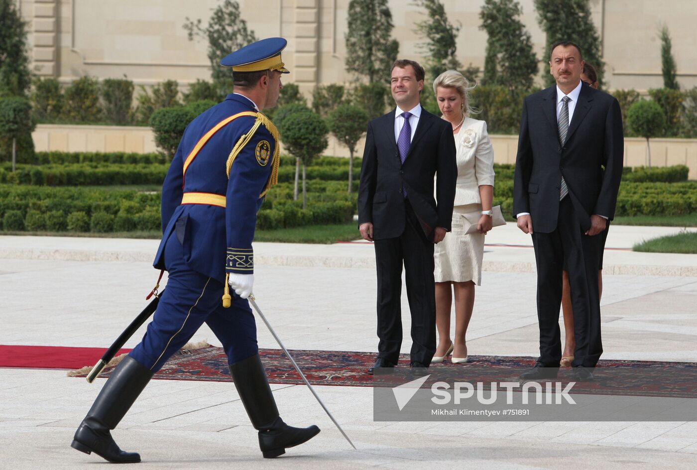 Dmitry Medvedev's official visit to Azerbaijan. Day Two