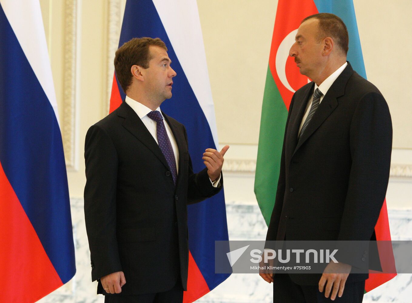 Dmitry Medvedev's official visit to Azerbaijan. Day Two