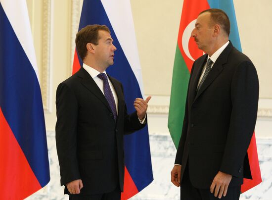 Dmitry Medvedev's official visit to Azerbaijan. Day Two
