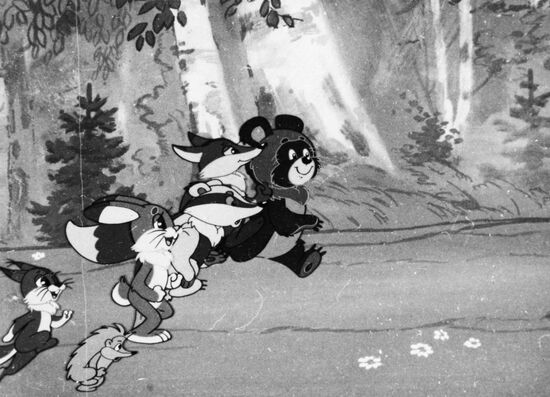 Shot from cartoon "Who Won the Prize?"
