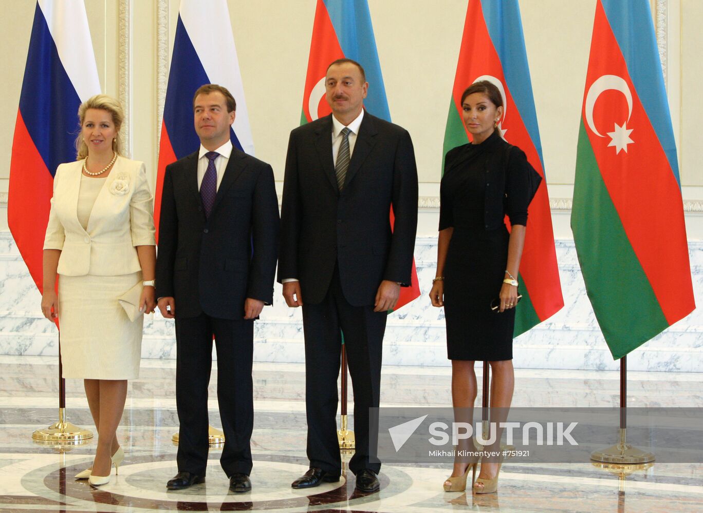 Dmitry Medvedev's official visit to Azerbaijan. Day Two