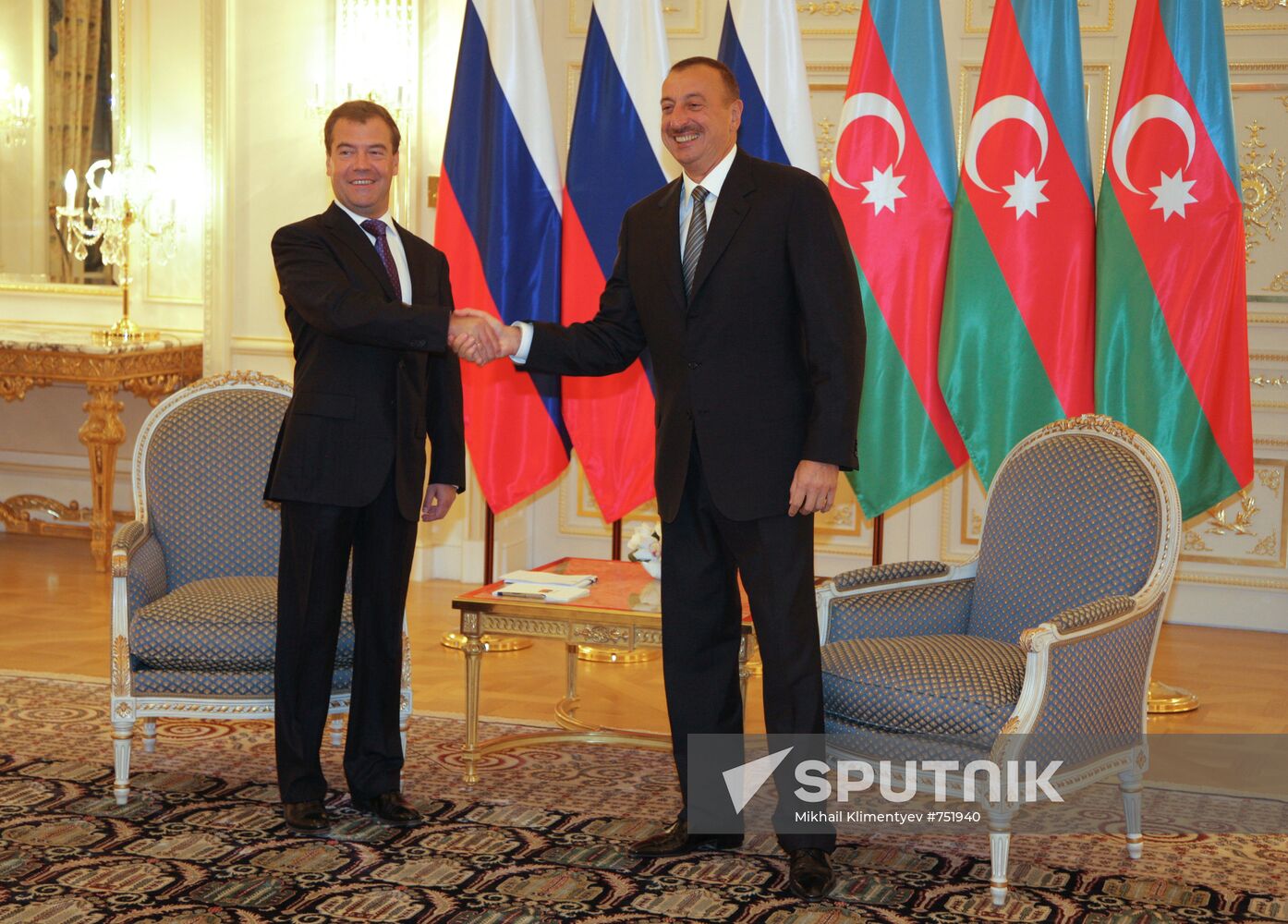 Dmitry Medvedev's official visit to Azerbaijan. Day Two