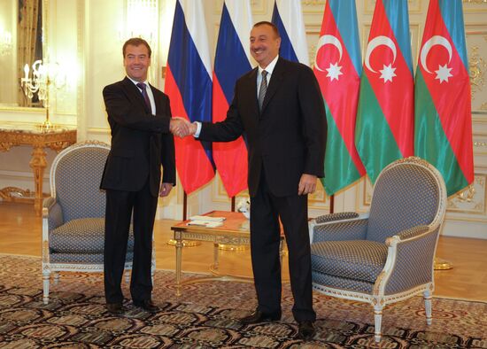 Dmitry Medvedev's official visit to Azerbaijan. Day Two