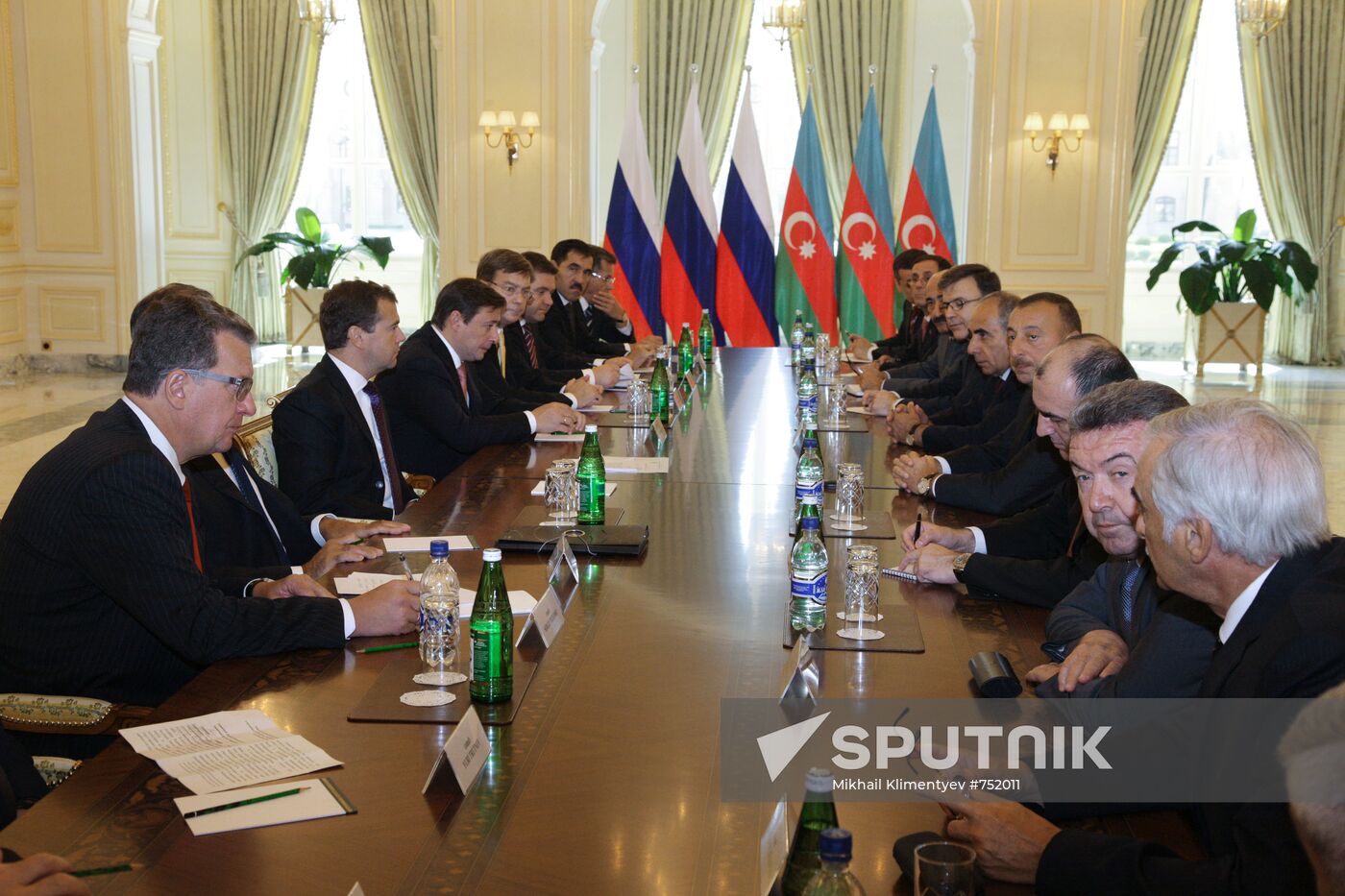 Dmitry Medvedev's official visit to Azerbaijan. Day Two