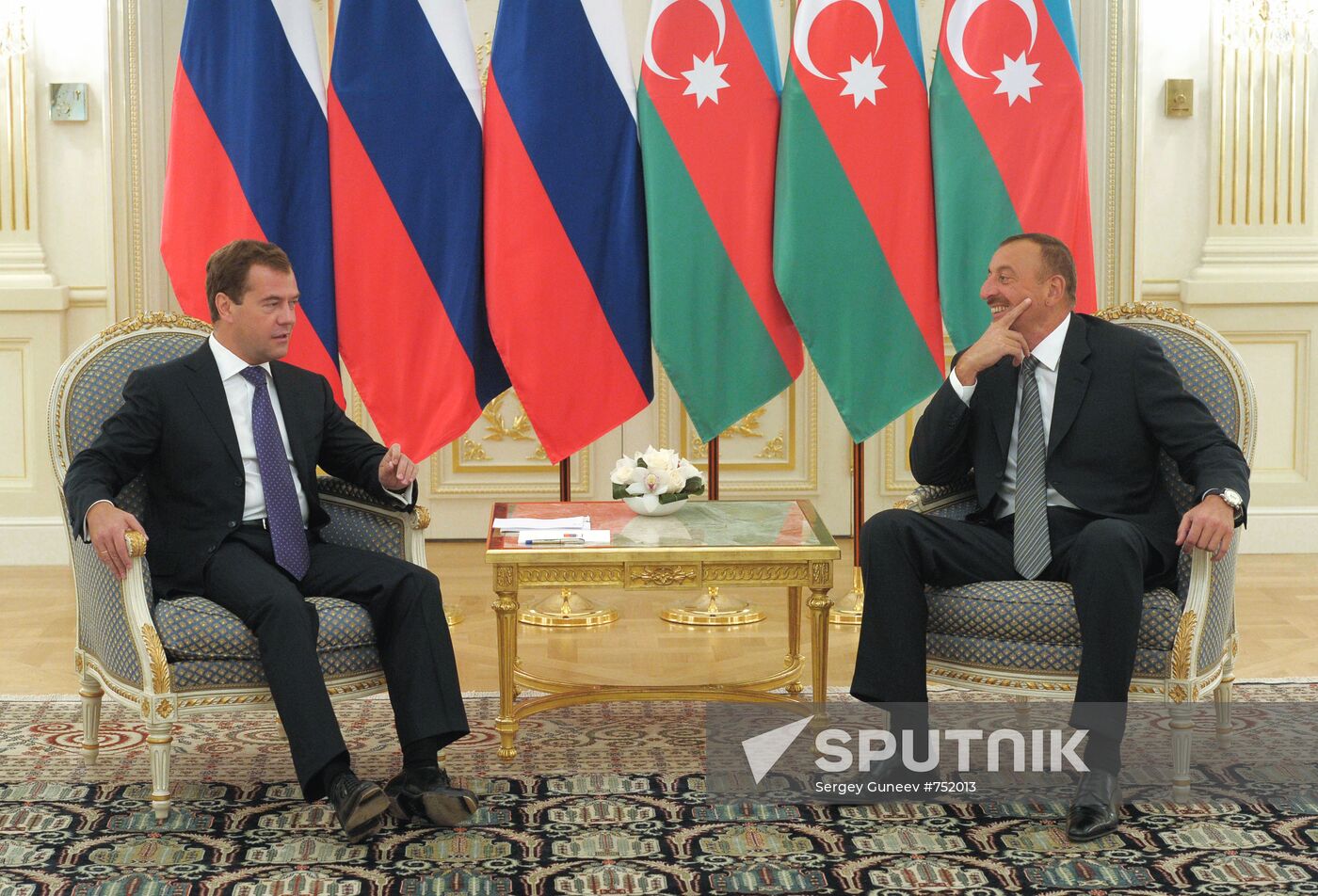 Dmitry Medvedev's official visit to Azerbaijan. Day Two