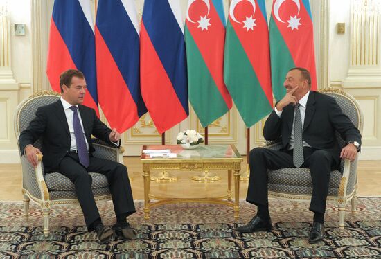 Dmitry Medvedev's official visit to Azerbaijan. Day Two