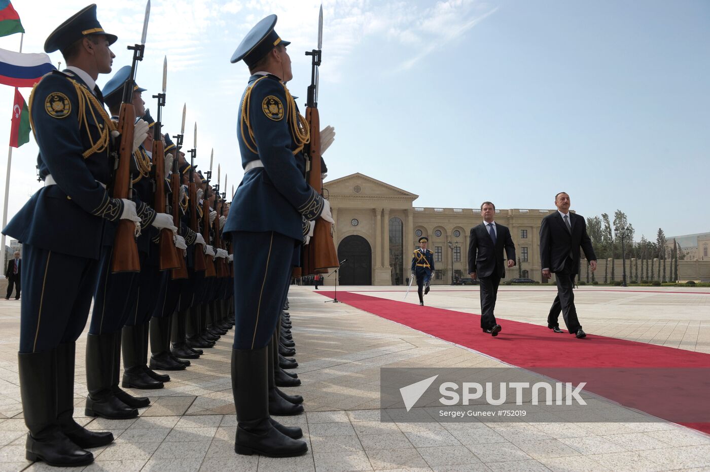 Dmitry Medvedev's official visit to Azerbaijan. Day Two