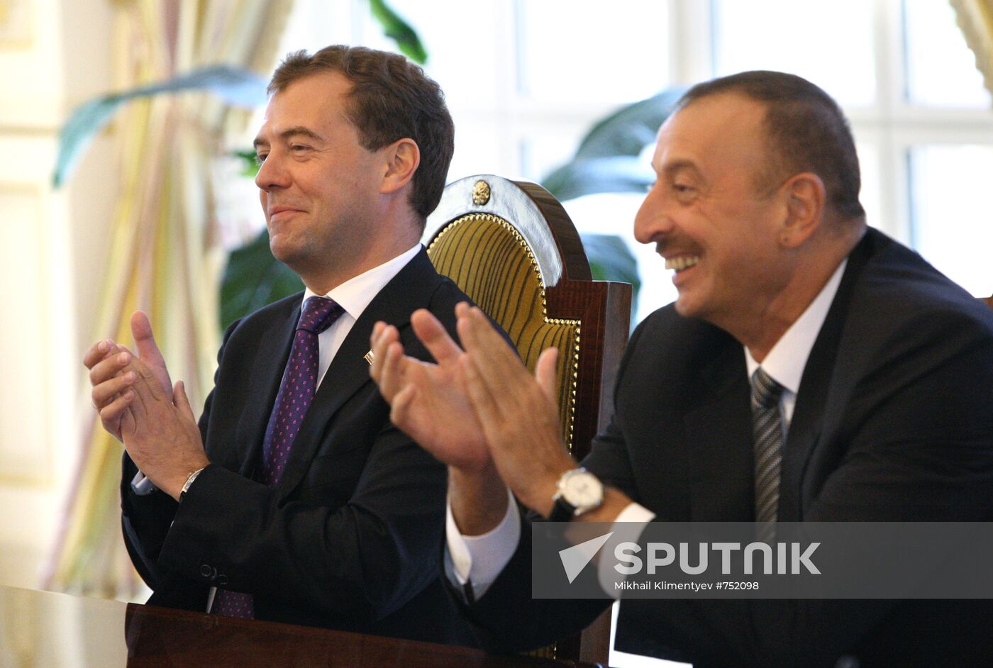 Dmitry Medvedev's official visit to Azerbaijan. Day Two