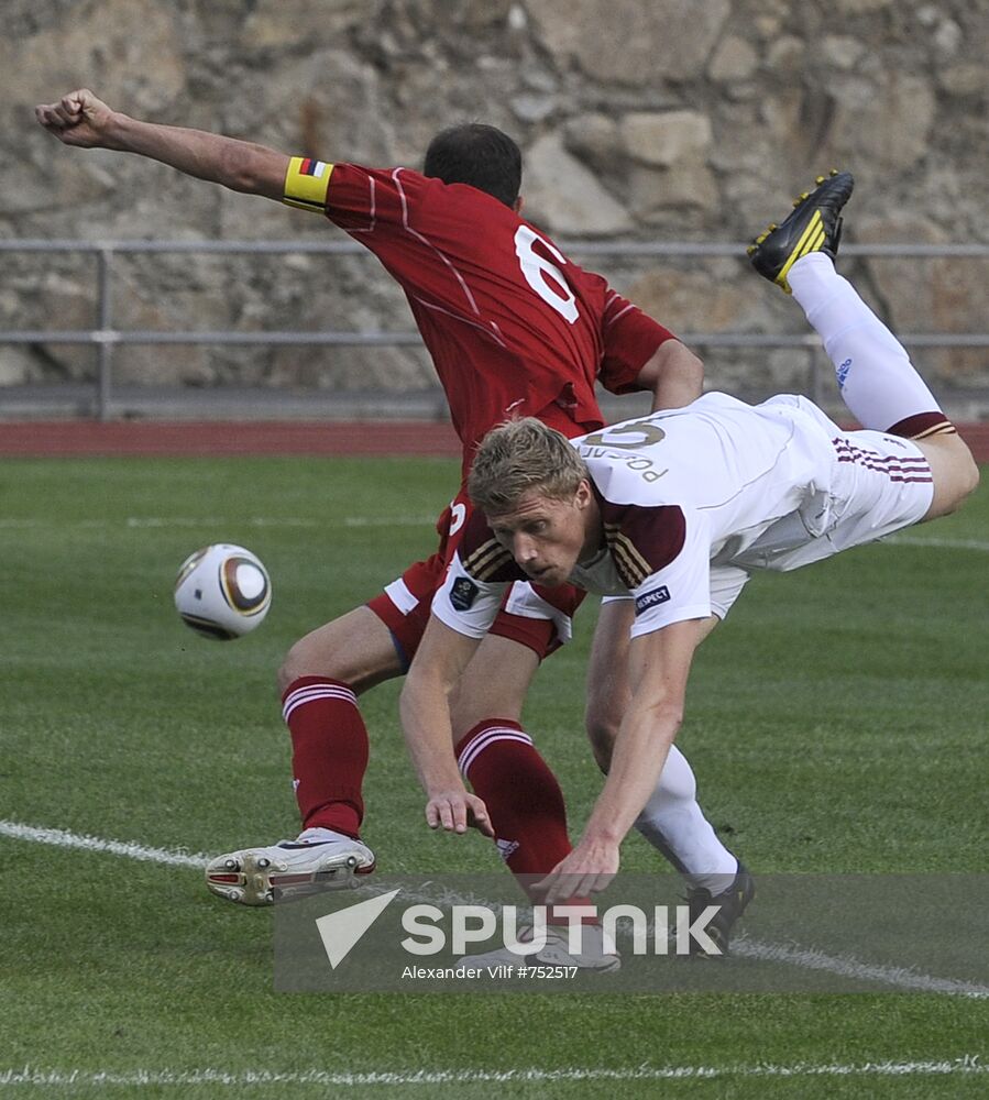 UEFA Euro 2012 qualifier. Andorra vs. Russia