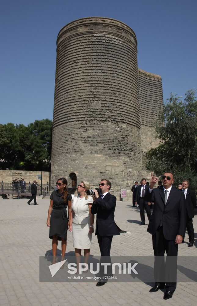 Dmitry Medvedev's official visit to Azerbaijan. Day Two