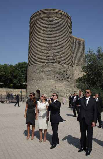 Dmitry Medvedev's official visit to Azerbaijan. Day Two