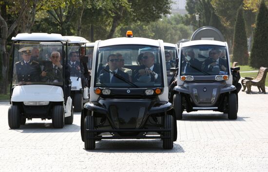 Dmitry Medvedev's official visit to Azerbaijan. Day Two