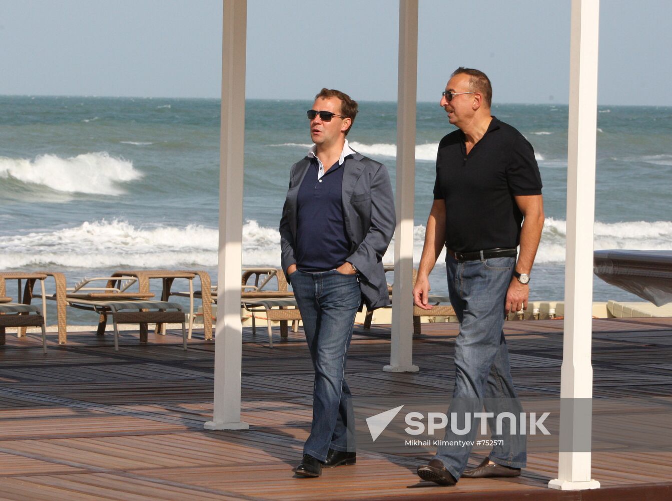 Dmitry Medvedev's official visit to Azerbaijan. Day Two
