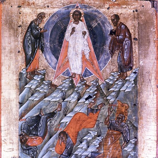 Icon "Transfiguration of Jesus"