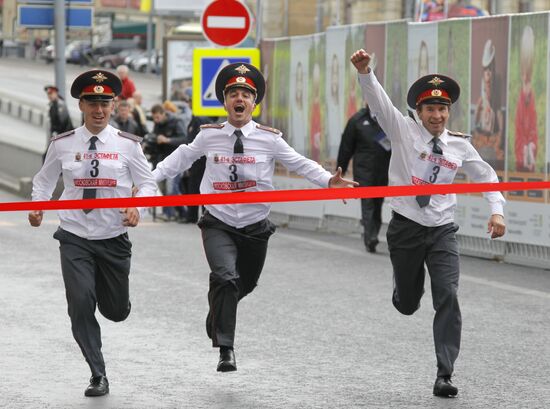 Participants of 41st Police Combined Relay Race